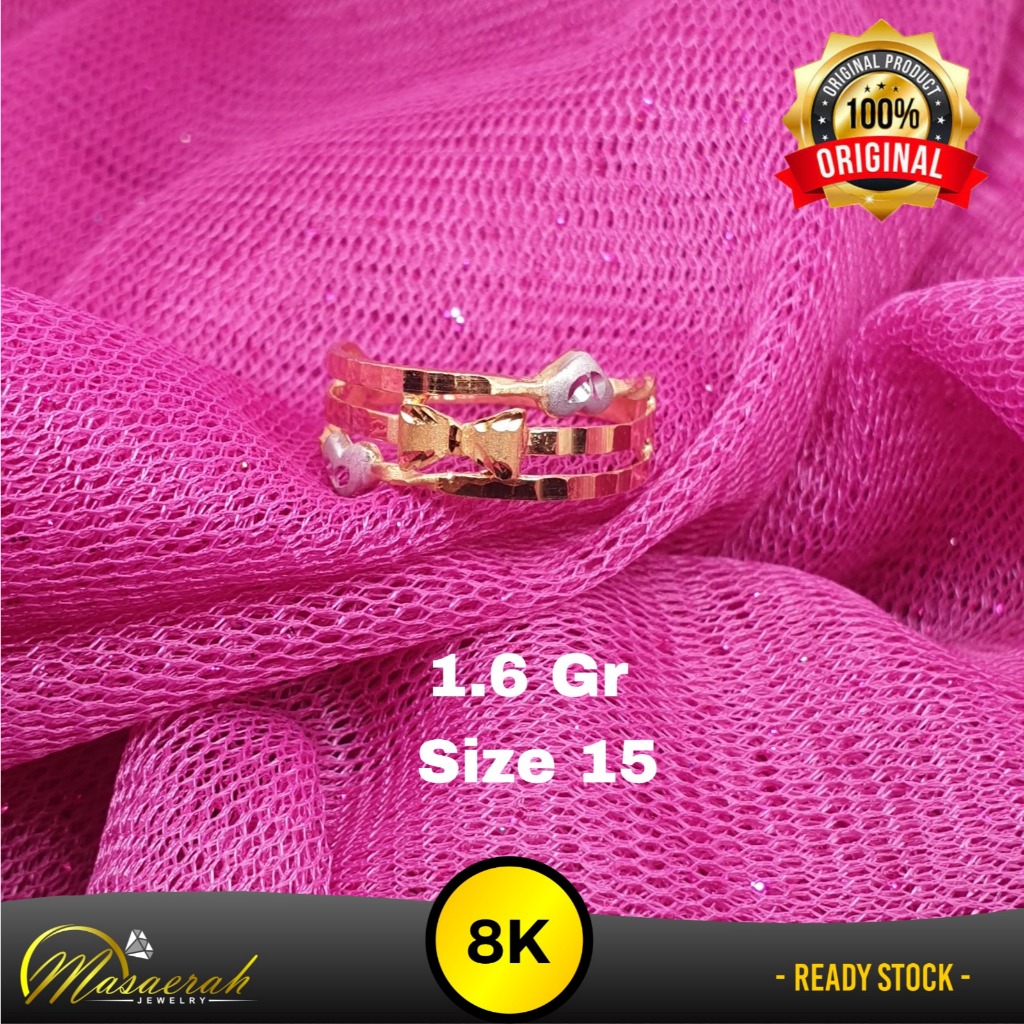 Cincin Emas 8K - 1.6 Gr Kadar 375 - 2106