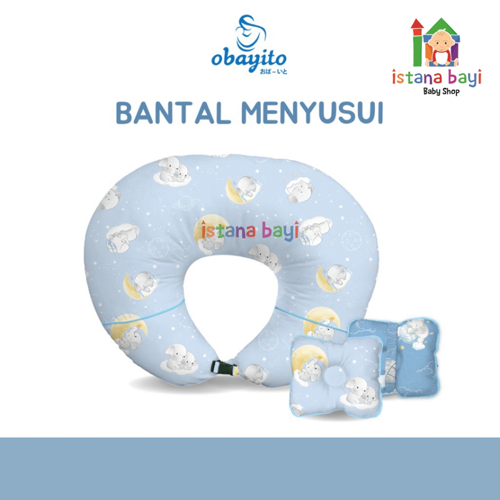 Obayito Bantal Menyusui Donat + BTM - Bantal Menyusui