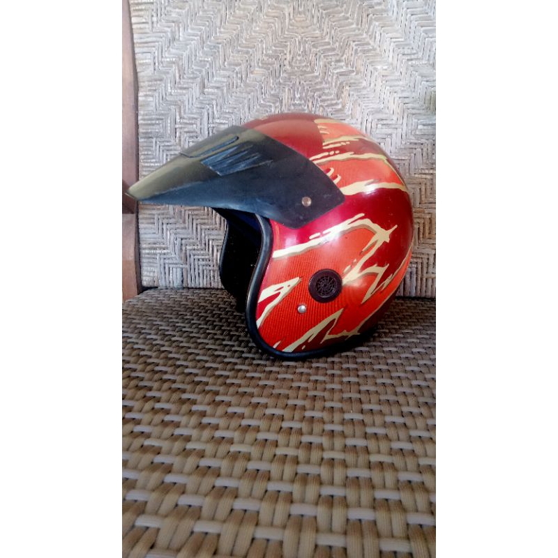 Helm Jadul Suzuki TS Original