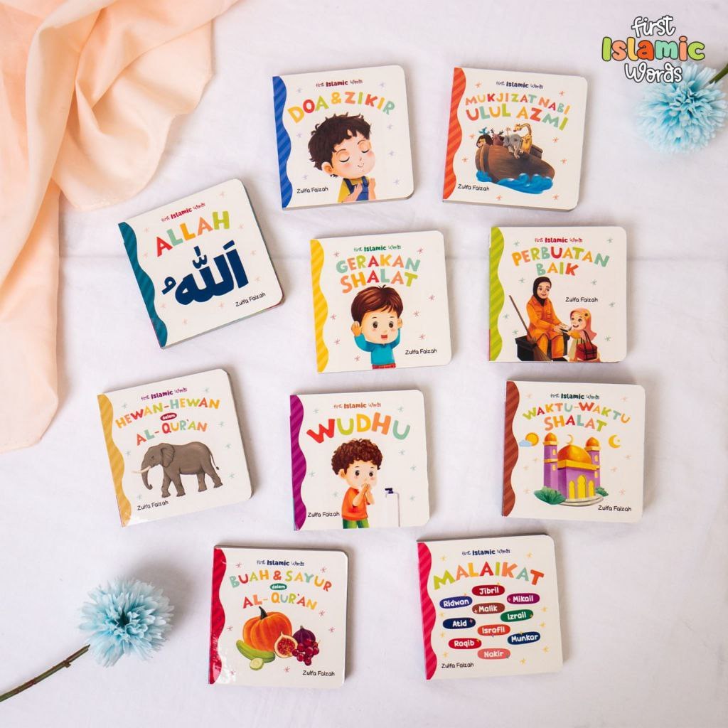My First Islamic Word - Buku BoardBook Anak Usia 1+