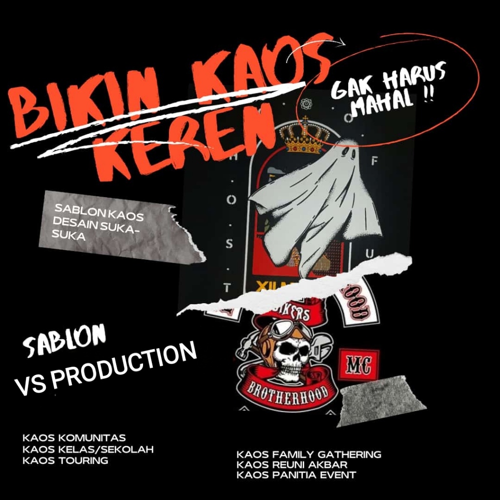 KAOS CUSTOM SABLON DESIGN SUKA SUKA SATUAN PREMIUM CATTON / FOTO KELUARGA / LOGO / NAMA / GAMBAR