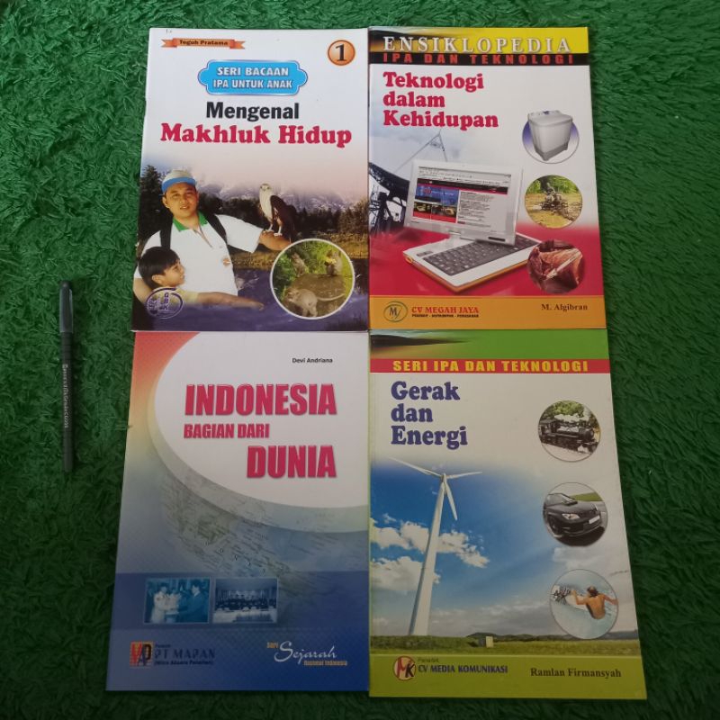 ORIGINAL BUKU SERI IPA DAN TEKNOLOGI GERAK DAN ENERGI TEKNOLOGI DALAM KEHIDUPAN BACAAN IPA UNTUK ANA