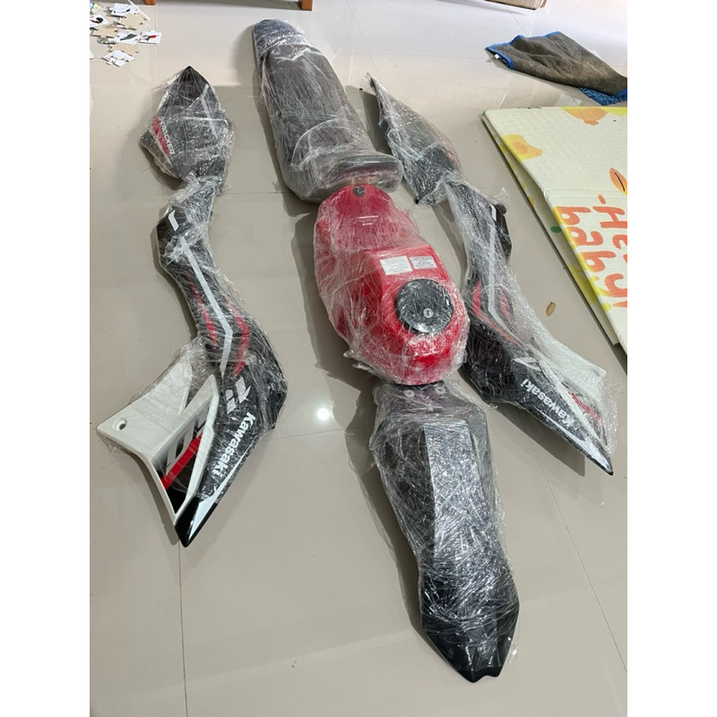 Cover kofer Body Set Kawasaki Klx Dtracker 150 Ori copotan mulus