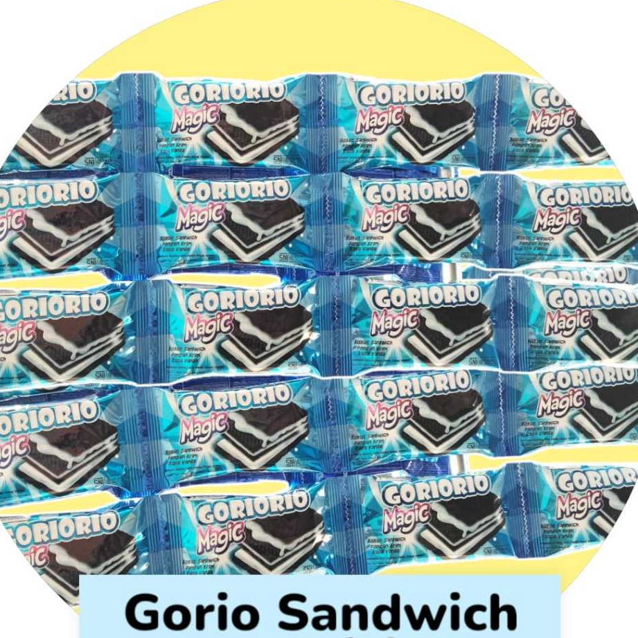 

GORIORIO MAGIC SANDWICH (1 RENCENG = 10 PCS)