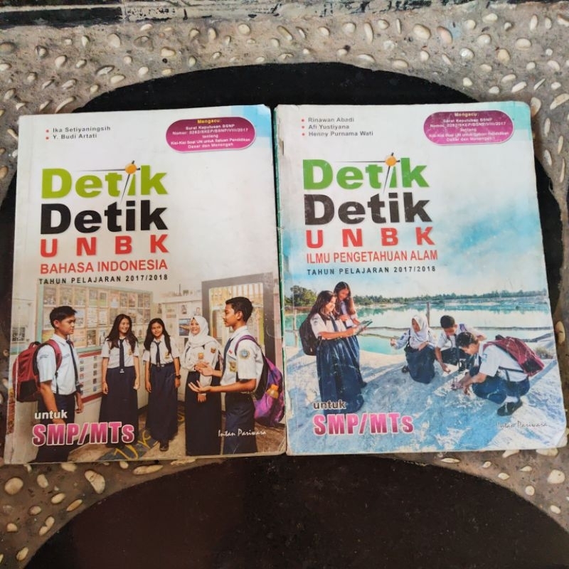 Buku Detik Detik UNBK Bahasa Indonesia, Ipa, 2017/2018, SMP/MTs, Intan Pariwara