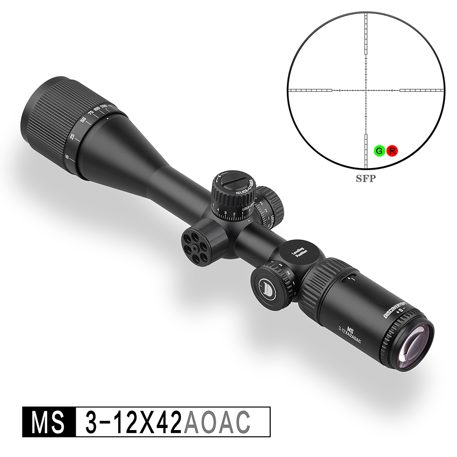 Teleskop Discovery MS 3-12x42 AOAC terbaru