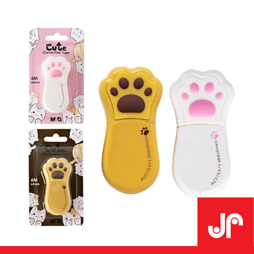 

M&G CORRECTION TAPE BENTUK KUCING / TIP EX KERTAS SEKOLAH ANAK LUCU ACT75171