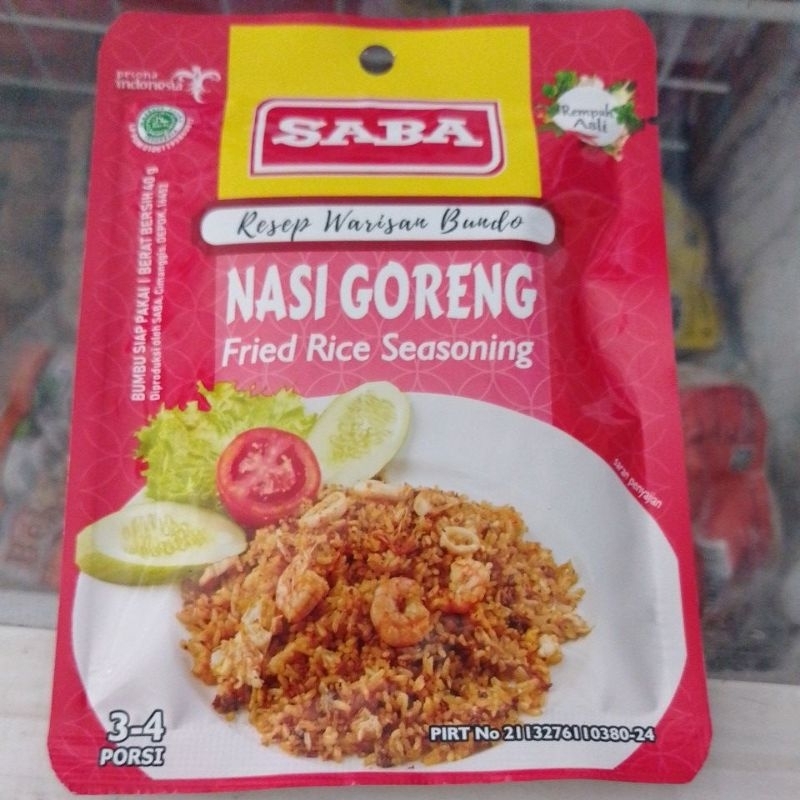

SABA Bumbu Nasi Goreng 40gram