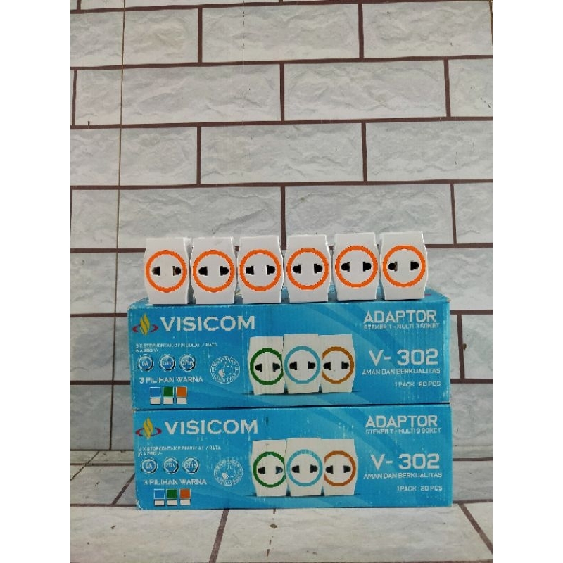 COP T MULTI/ ADAPTOR / STEKER T - MULTI 3 SOKER VISICOM V-302