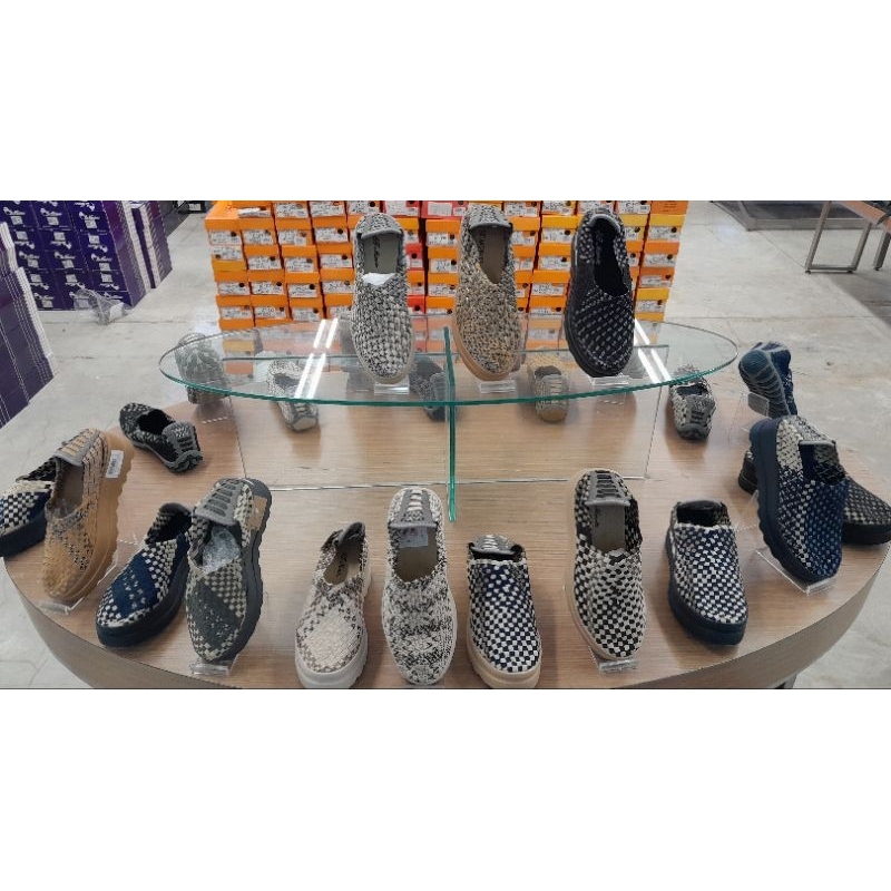 sepatu wadges rajut st moritz original