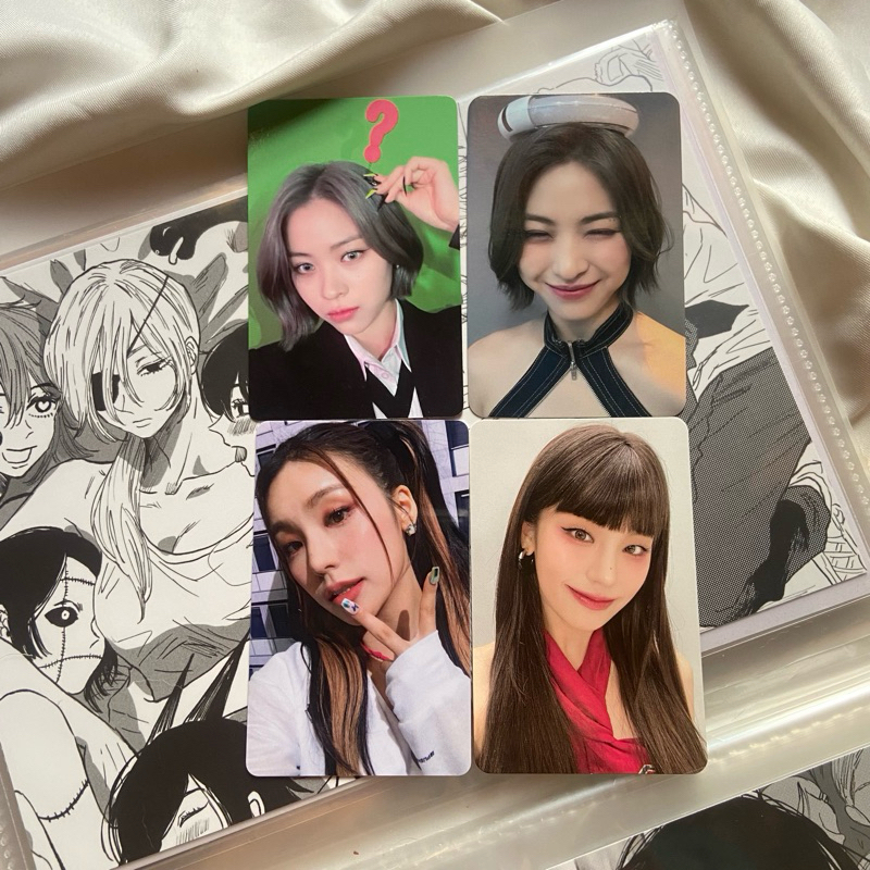 ITZY YEJI RYUJIN PHOTOCARD