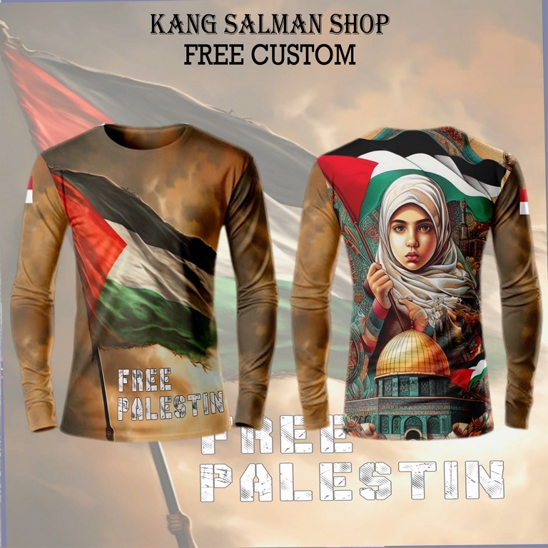 JERSEY PALESTINA TERBARU / KAOS JERSEY INDONESIA PALESTINA / FREE PALESTIN