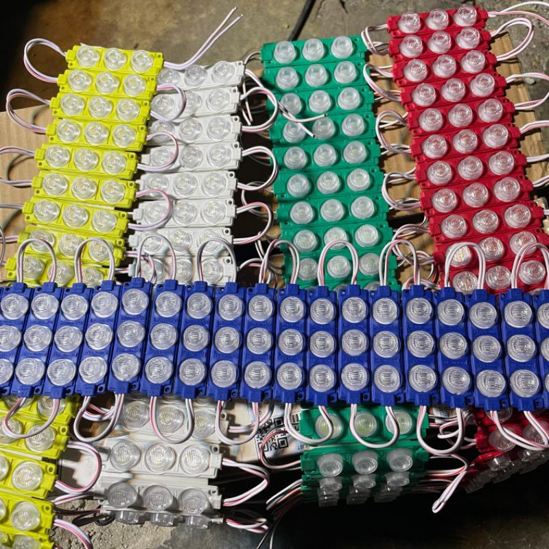 lampu led 12 volt/24 volt 3 mata 3 wat