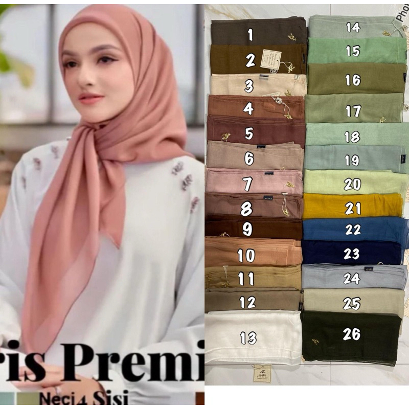 Azara paris premium / azara polos / segi empat paris jadul / segi empat paris japan