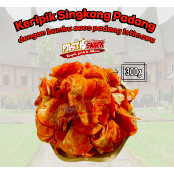 

KERIPIK SINGKONG BUMBU SAOS PADANG