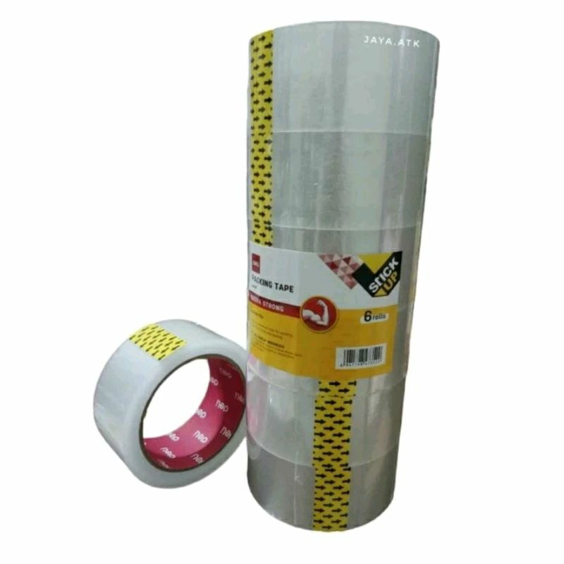 

Lakban Bening Deli Murah ( Lakban 1 Roll / 100 Yard / 45mm / Bening)