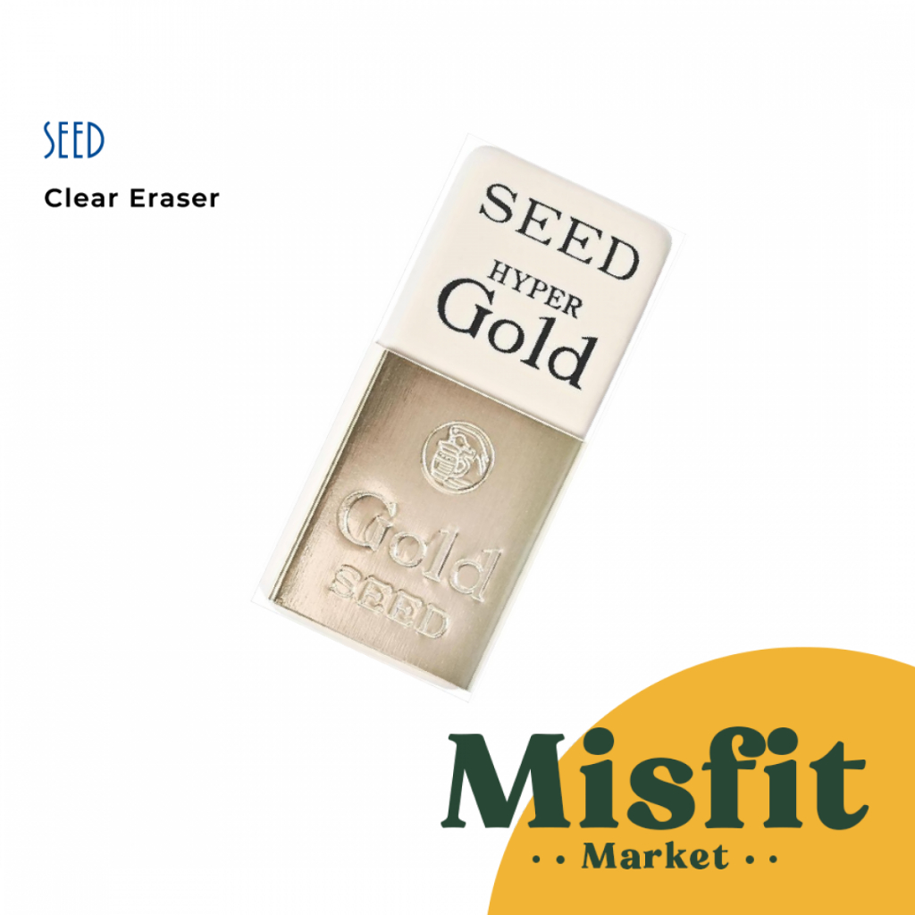 

SEED Premium Hyper Gold Pencil Eraser Penghapus Emas