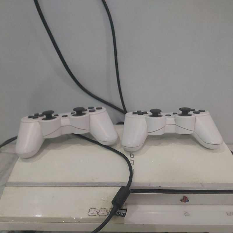 ps3 500gb fat putih full set