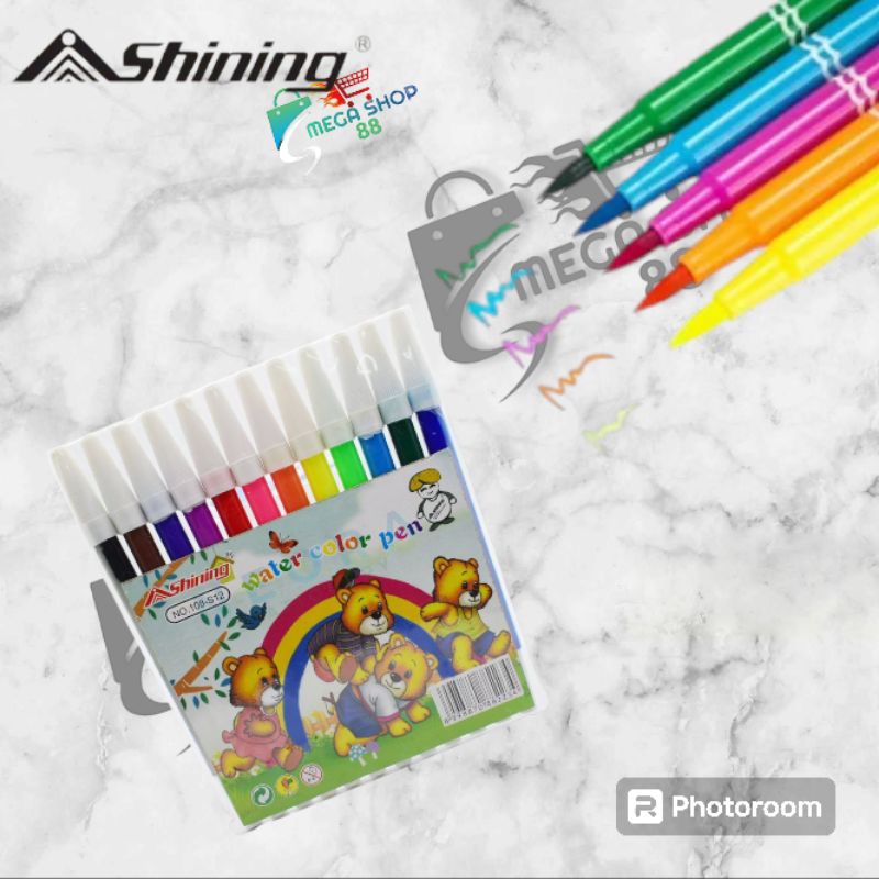 

Shining Water Color Pen 108-S12