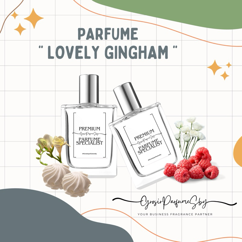 Parfum Wanita Lovely Gingham Eau de Parfume (EDP) || GrosirParfumeSby