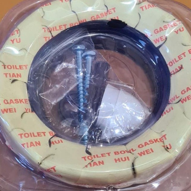 Mega dodol closet duduk gasket seal closet duduk lem closet duduk toilet bowl gasket