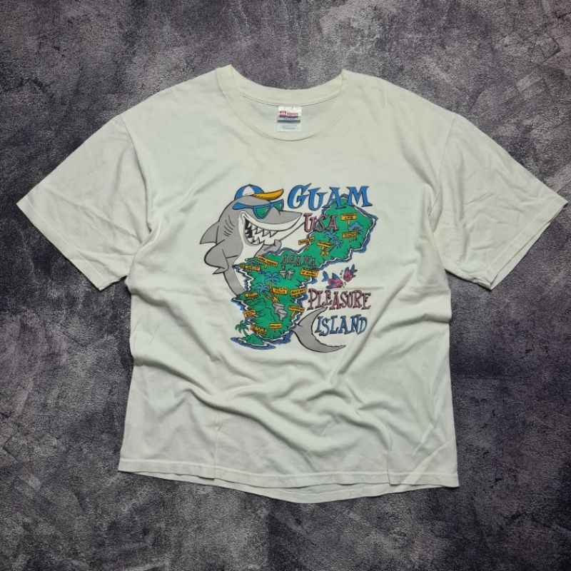 T-shirt Guam USA by Hanes Vintage SECOND