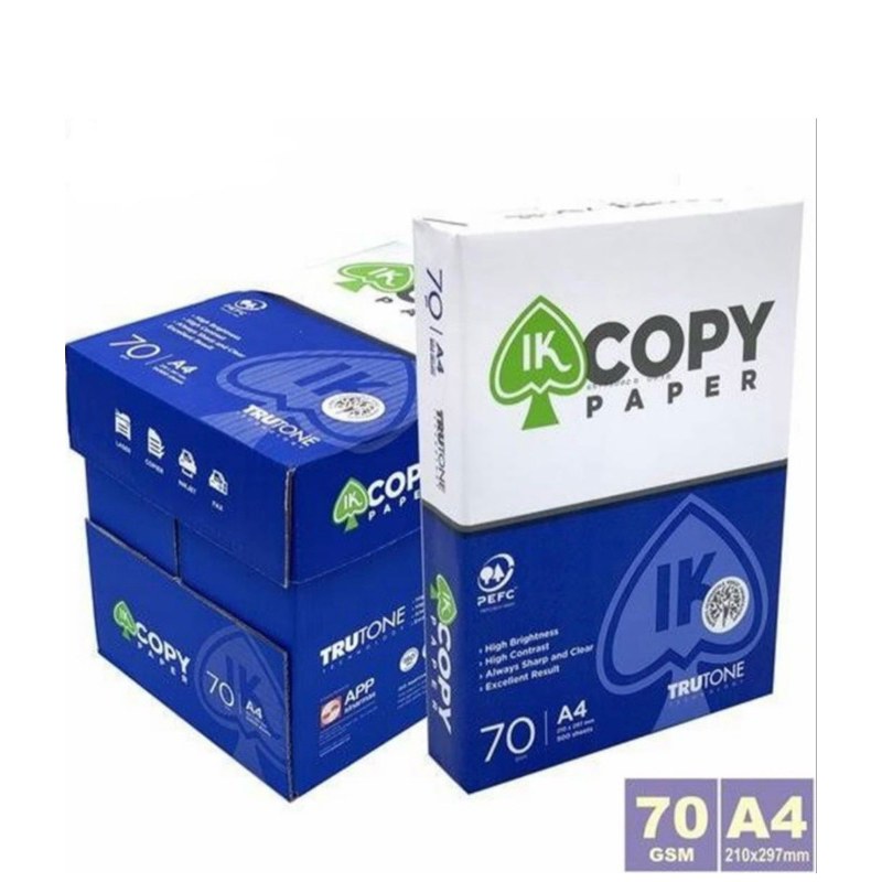 

kertas hvs A4 70gsm 1 rim ik copy paper