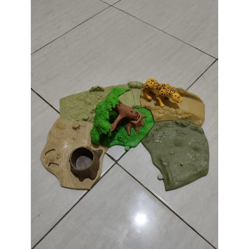 Jual Set Tidak Di Keteng, Part Happy Meals Mainan McD Tarzan, Vintage Jadul. Good Condition