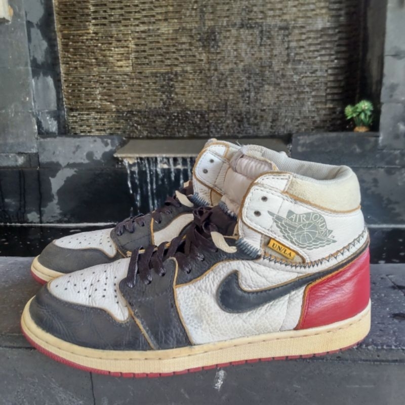 Jordan 1 High OG UNION Black Toe UnLa