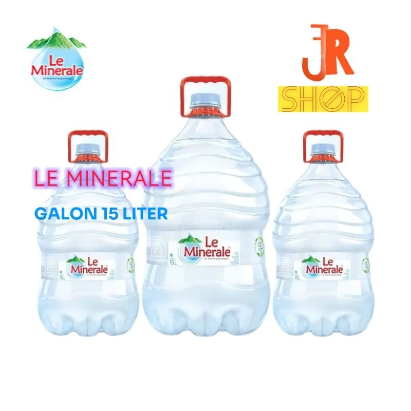 

Le Minerale galon 15 Liter