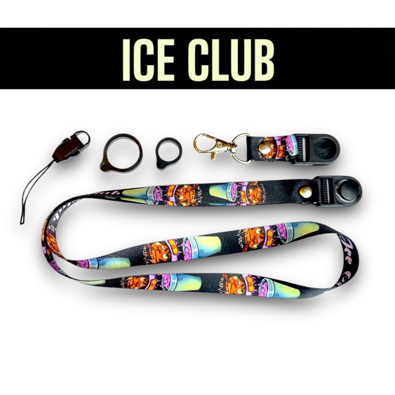 

ICE CLUB LANYARD GANTUNGAN HANDPHONE