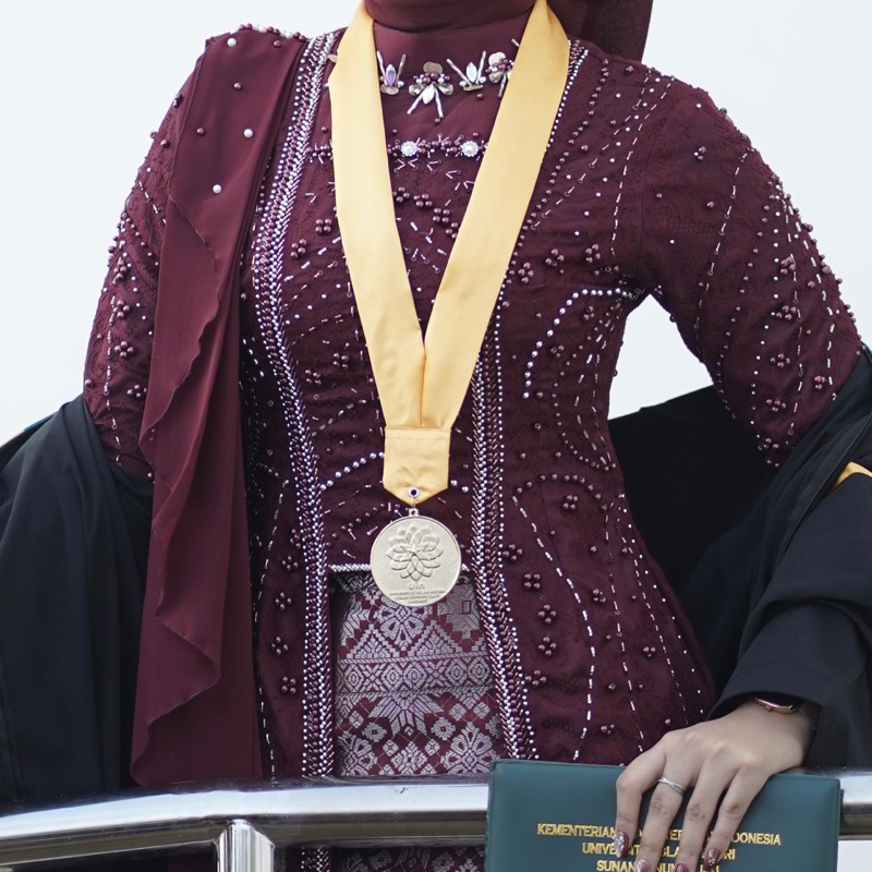 [JANGAN DI CO] SEWA KEBAYA DARK MAROON FULL SET