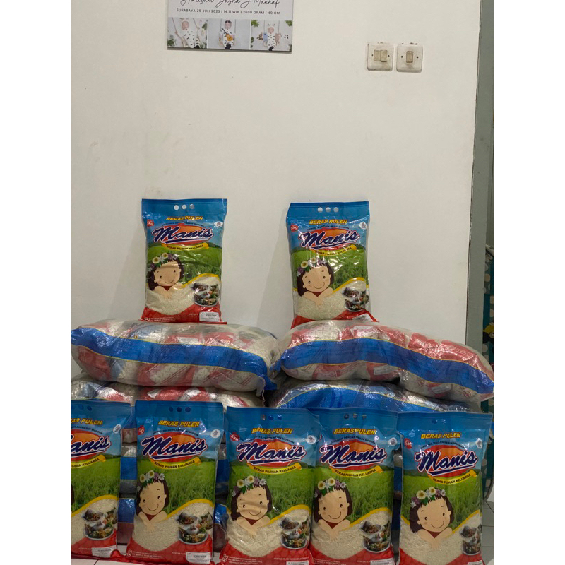 

Beras manis 5kg