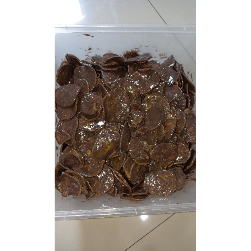 

keripik pisang coklat