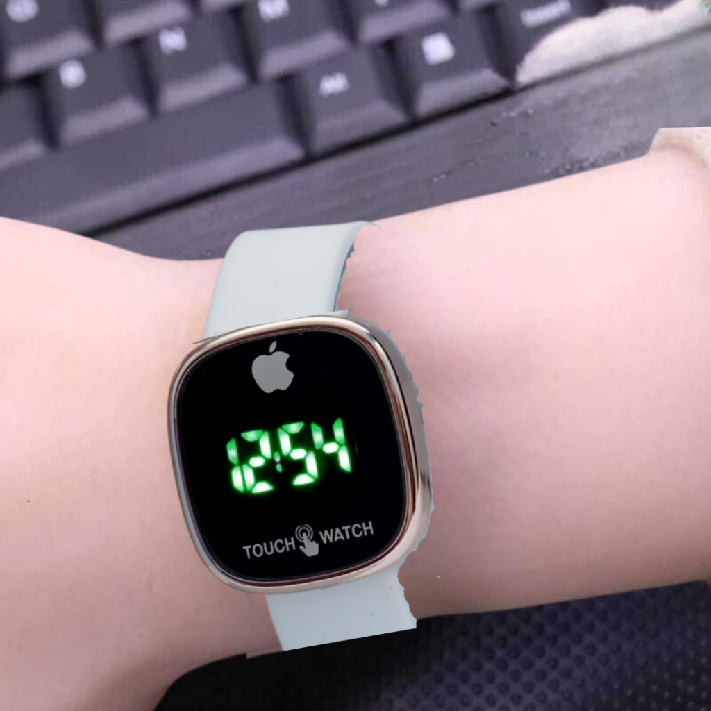 FREE BOX jam tangan wanita digital led fashion rubber terbaru korean style korea kekinian