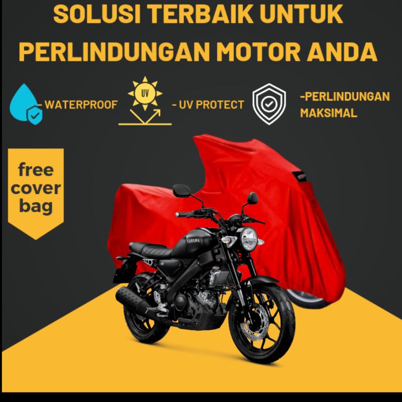 Sarung Motor Yamaha XSR 155 Anti Air, Cover Motor XSR Outdoor waterproof