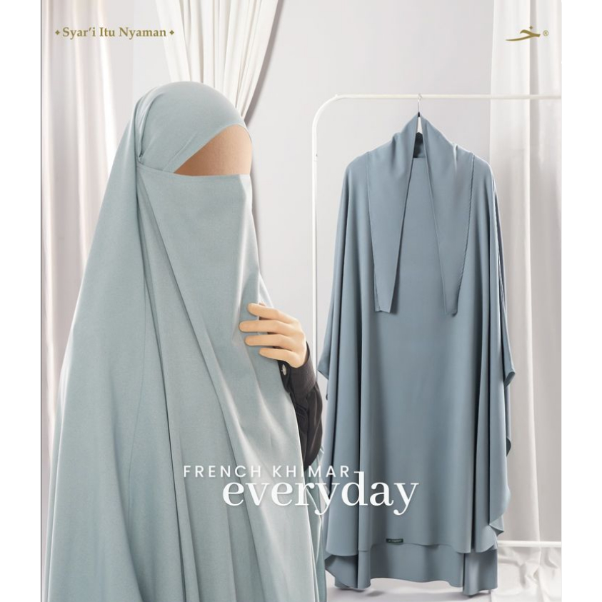 [BISA COD] FK EVERYDAY BY KHADIJAH INDONESIA / KHIMAR SYARI / KHIMAR CADAR