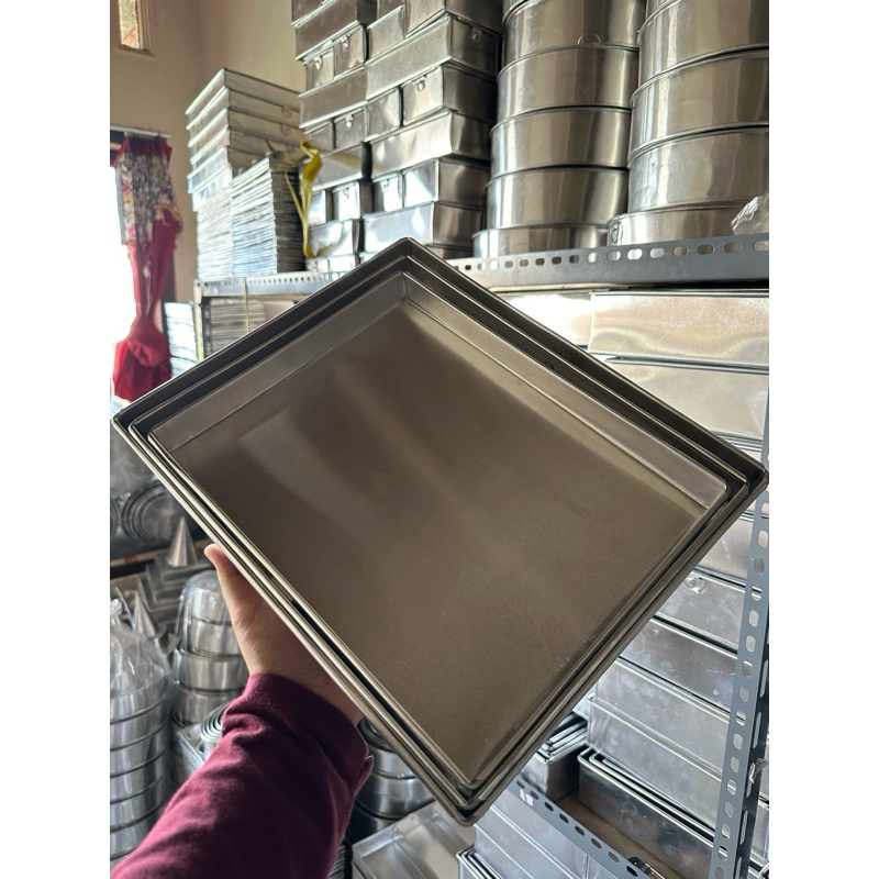 LOYANG OVEN / Nampan Kue Kering Bahan Aluminium Tebal 0,4mm