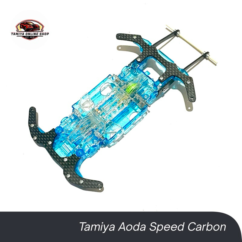Tamiya Aoda Speed Chassis Carbon Speed Aoda Chassis Aoda Kosongan ORIGINAL