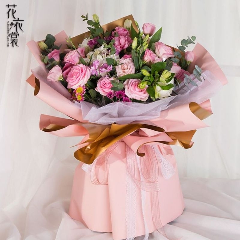 

kertas bunga bigold/flower wrap/pembungkus buket/kertas buket/wrapping paper