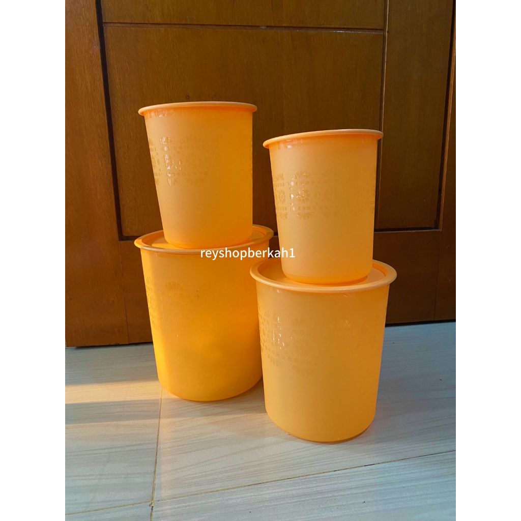 mosaic canister set tupperware toples lebaran