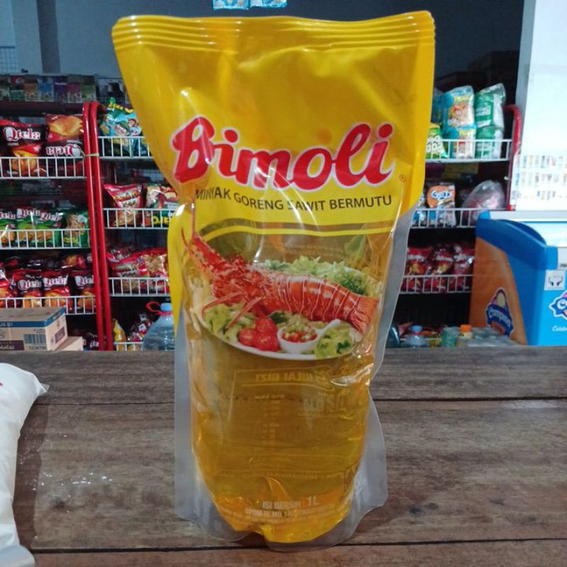 

minyak bimoli 1liter bersih