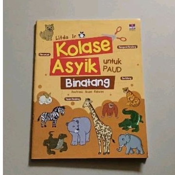 KOLASE ASYIK BINATANG untuk anak PAUD