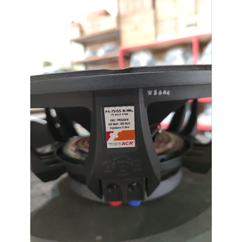 Speaker ACR Fabulous 15" PA 75155