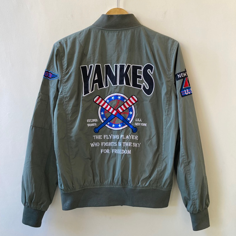 MLB varsity bomber jacket second