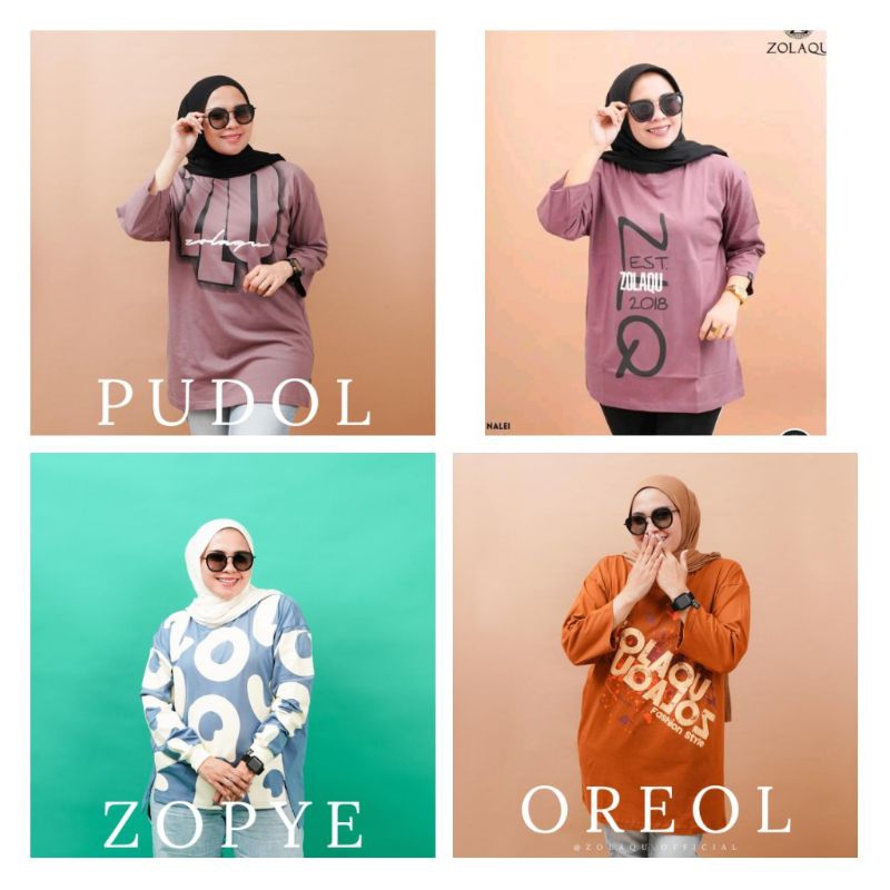 Zolaqu Oversize Original / Baju Jumbo Wanita