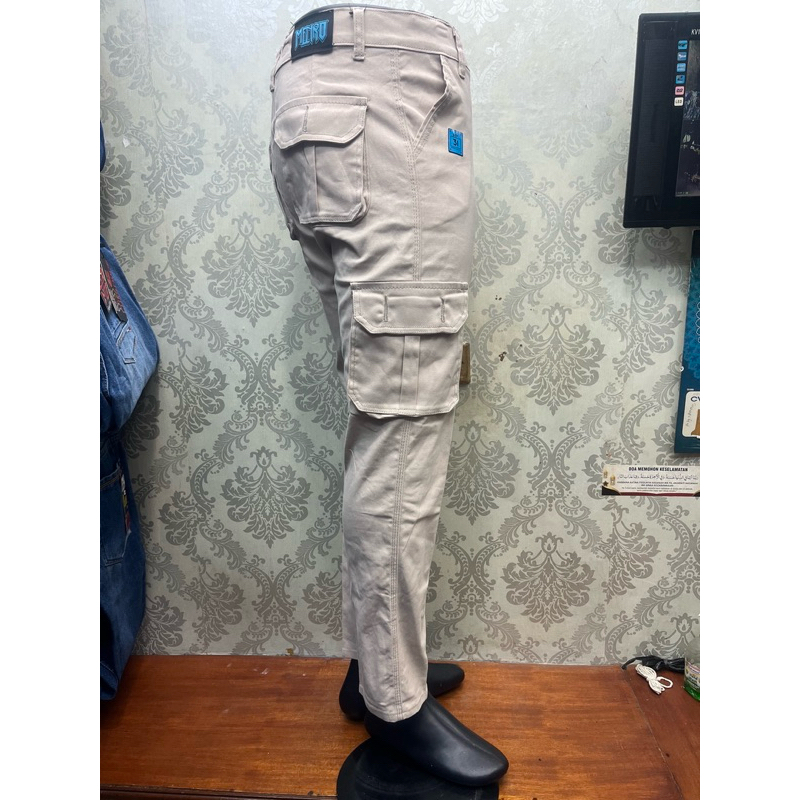 Celana panjang Cargo - Cargo Panjang Kantong Samping - Celana Kantong Banyak - Celana Panjang Gunung