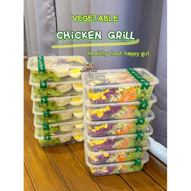 

VEGETABLE CHICKEN GRILL | SALAD SAYUR JAMBI | SALAD SAYUR | MAKANAN SEHAT DIET