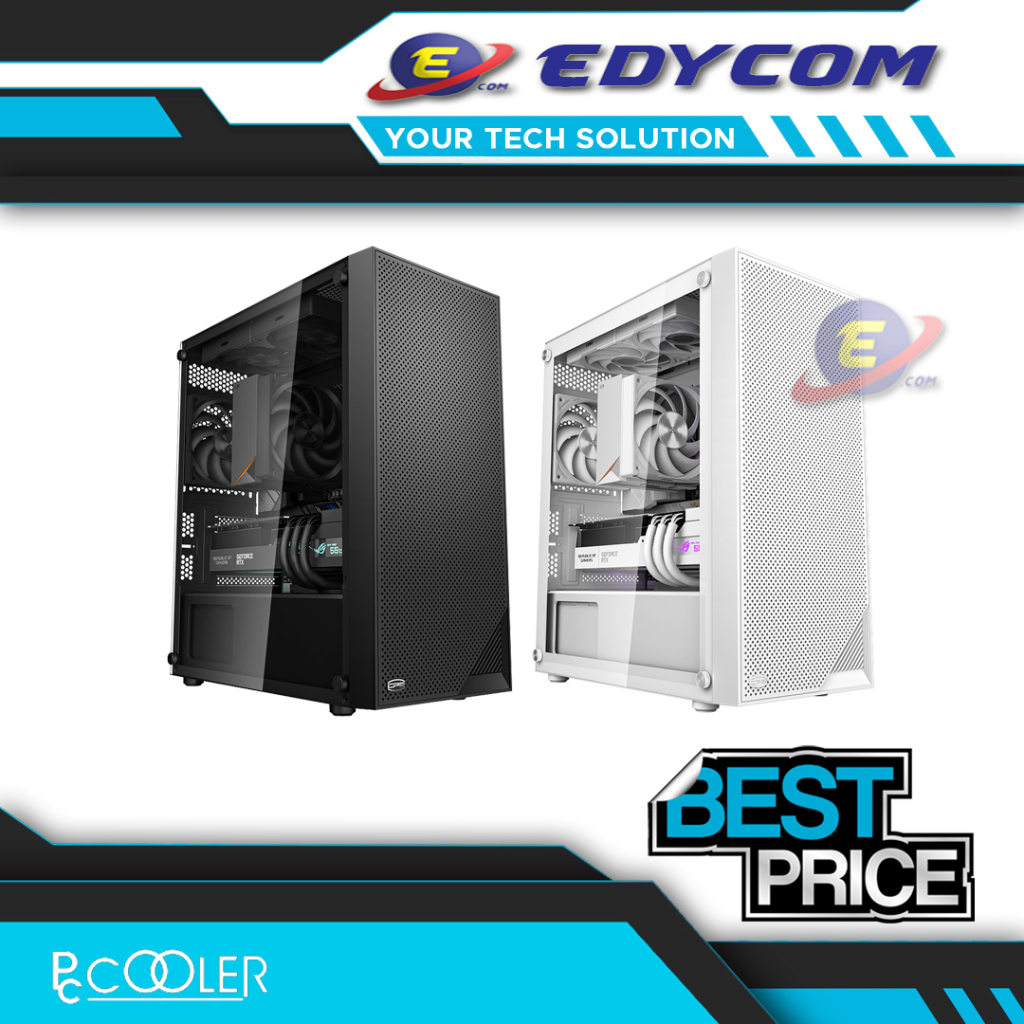 CASE PCCOOLER C3-B310 mATX Tempered Glass