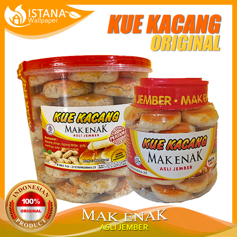 

Kue Kacang Original MAK ENAK Asli Jember